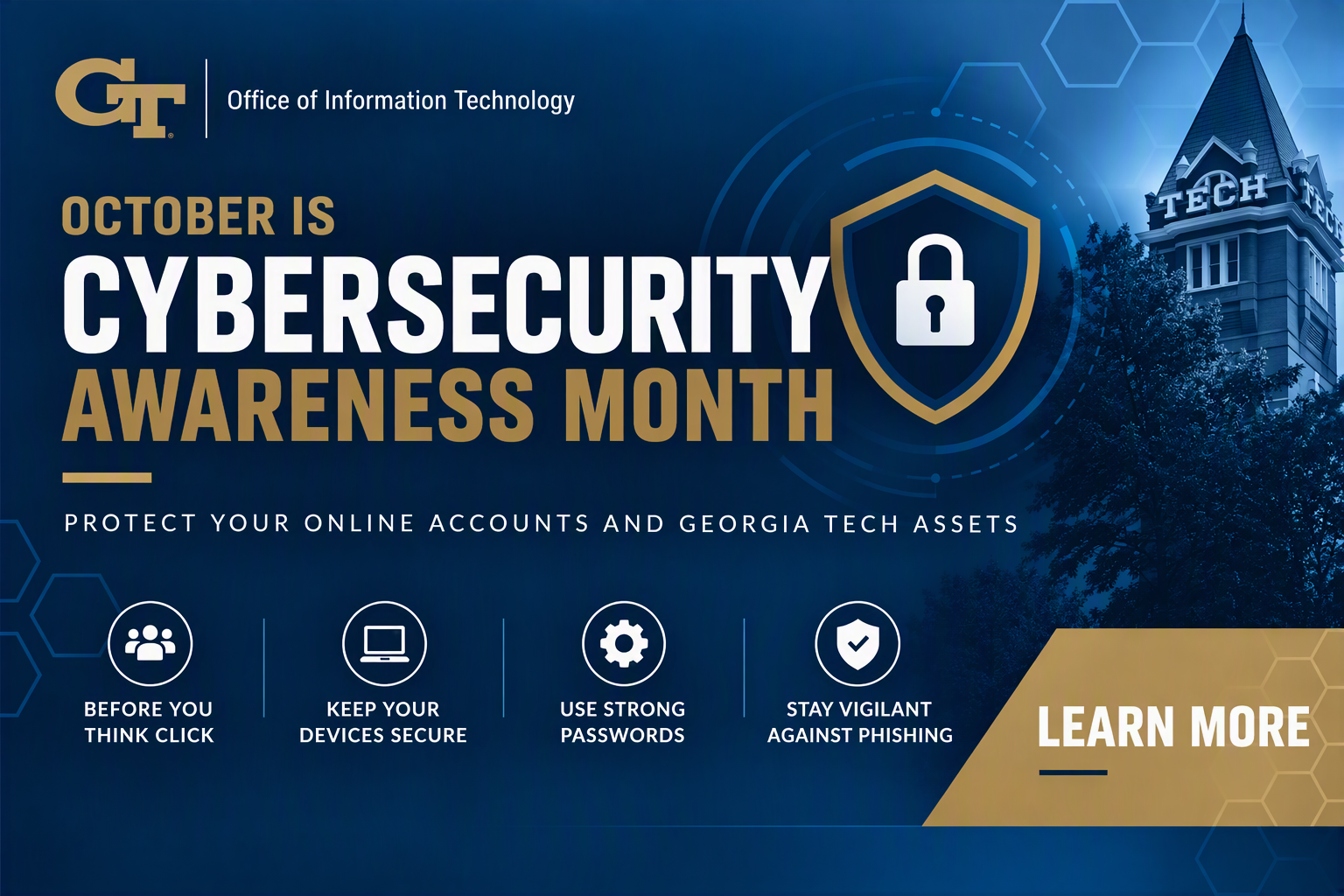 cybersecurity awarness month graphic